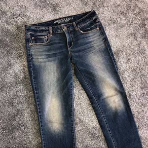 American Eagle Vintage Wash Skinny Jeans